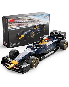 Officially Licensed 1:24 Scale Red Bull F1 RB19 Race Car Model Building Kit – Gift for Kids and Adults Age 6+