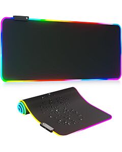 RGB Mousepad Led Mouse Pad, XL Mouse Pad, 14 Lights